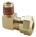 BRCTNM90ABK Compression NPT Male 90 Degree Brass