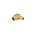BRHTBM90 Hose Barb  BSPT Male 90 Degree Brass