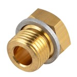 BRMSM Metric Male Stud Plug Brass