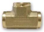 BRNFNF90 NPT Female x NPT Female 90 Degree Brass