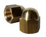 BRSF SAE Female Cap Brass
