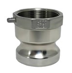 CAMA Camlock Male  BSPT Female Aluminium