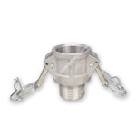 CAMB Camlock Female  BSPT Male Aluminium