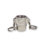 CAMDSS Camlock Female  BSPT Female Stainless