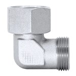 MHMMHFS90 Metric DKS Male  Metric DKS Female Swivel 90 Degree