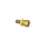 PHTSFSB Push On Hose Tail  SAE Female Swivel Brass