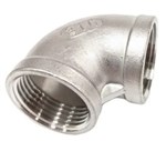 SSNFNF90 NPT FEMALE X NPT FEMALE 90 DEGREE 316 STAINLESS