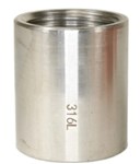 SSLPBFBF BSPT FEMALE X BSPT FEMALE 316 STAINLESS