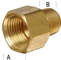 METRIC TAPER MALE X BSPT FEMAL
